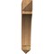 Ekena Millwork Thorton Arts & Crafts Rough Sawn Bracket, Western Red Cedar, 6"W x 34"D x 34"H BKT06X34X34THR03RWR - alternate 4